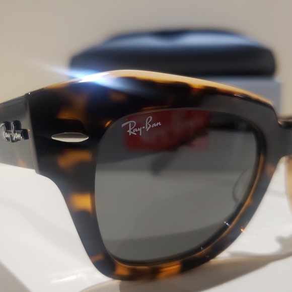 New Tortoise State Street Sunglasses - Picture 2 of 6